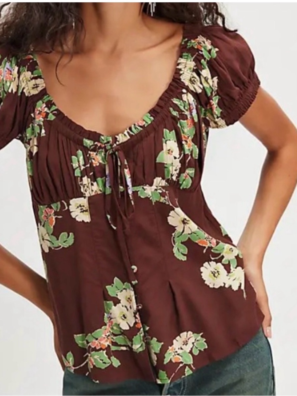 NWT Free People Amelia Top